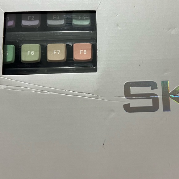 SKYLOONG GK7 PBT Pink Rainbow Pudding Keycap NWT keyboard caps - Picture 7 of 9